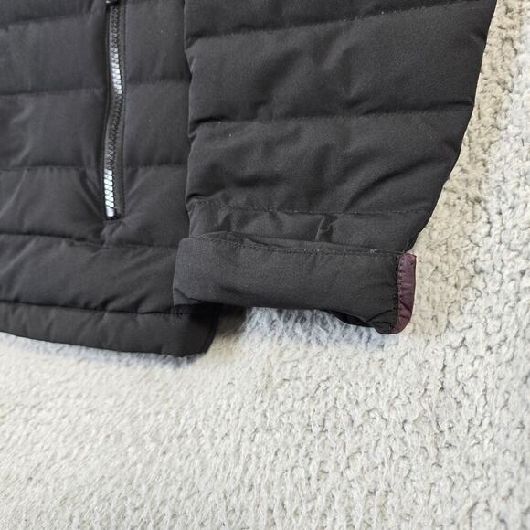 Michael Kors Puffer Down Jacket Men's Large Full Zip Pockets Winter Warm Black - Picture 2 of 10